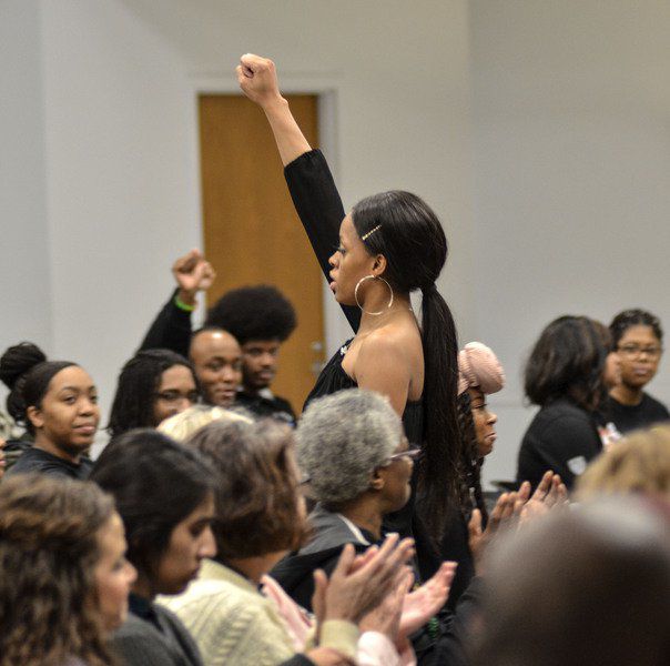 Black History Month speaker challenges students